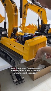 711K views · 13K reactions | The counterweight on the 1/14 scale hydraulic CAT 395 is one heavy removable piece of metal  We’re rolling them out and working hard to ship each unit after thorough testing  #Cat #excavator #rc #hobby #rchobby #Lulu #Toucanhobby #RCChick #rclife #hydraulicrc #rcexcavator #rcconstruction #rcnation #heavyequipment #construction | Toucanhobby RC Model | Facebook