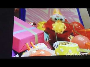 Elmo's World Birthdays Stop Motion (Original and Reversed)
