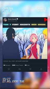 Team 7 ☠️ Fight Againsts Shin Uchiha 🥶..