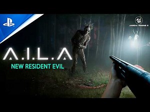 AILA First Hour Gameplay | Zombie Horror like Resident Evil & Black Mirror with FEAR-ADAPTIVE LEVELS