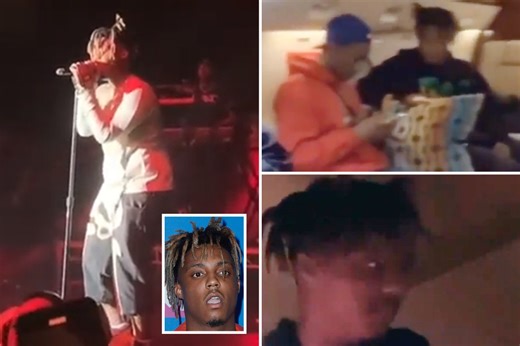 Juice Wrld’s final moments before drug-fuelled seizure death
