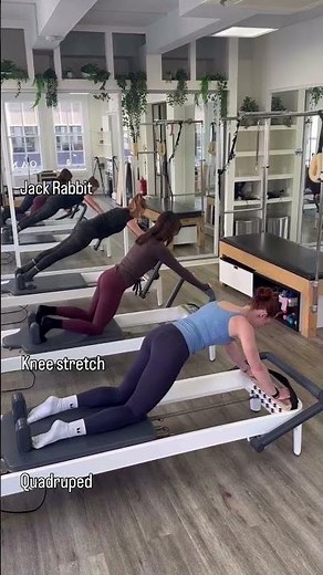 🐰 JACK RABBIT 🐰 BEGINNER ➡️ INTERMEDIATE ➡️ ADVANCED #completepilates #pilates #reformerpilates