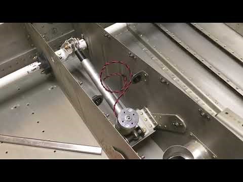 RV-10 Flap Motor Install