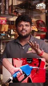 Power Petrol Vs Normal Petrol...!!! #automobile #royalenfielddiaries #royalenfieldelectra #engineoil