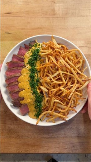 Steak Frites with Cowboy Butter!