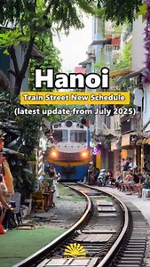 64K views · 472 reactions |  Hanoi Train Street Tips – July 2025...