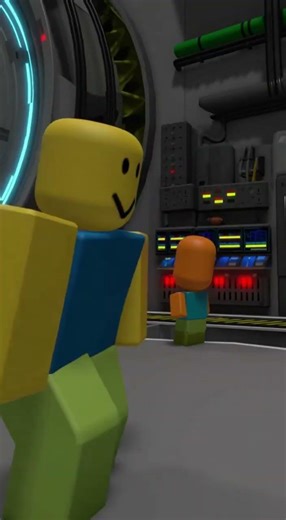 CERN Test Button… He Didn’t Read the Signs 🧲😳 #Science #Roblox