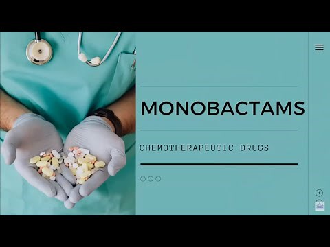 AZTREONAM - MONOBACTAMS - Chemotherapeutic Drugs | Pharmacology.