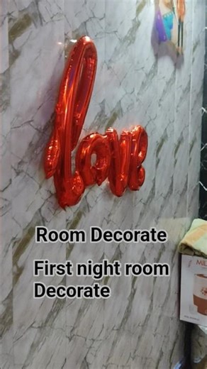 wedding room decoration with flowers wedding room decoration at home #balloon #balloondecoration