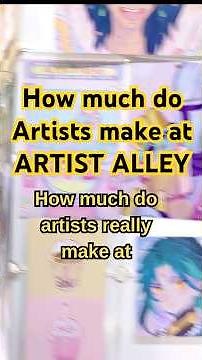 💸 How Much Do Artists REALLY Make at Conventions? (Unfiltered Truth!)#ArtistAlley #artistlife
