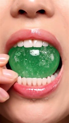 ASMR Satisfying Candy & Fruit Bites 🍓✨ #asmr #mukbang #dessertasmr #satisfying #shorts #eating