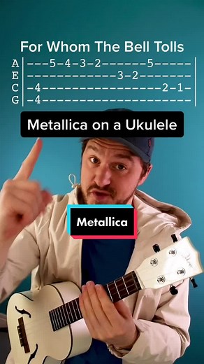 Metallica Ukulele Chords Tutorial: Learn Metal Music on Uke