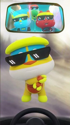 Locky loves this dance trend! 😎 #gogodino #dancing #babydino #funny #viralsong #viraldance