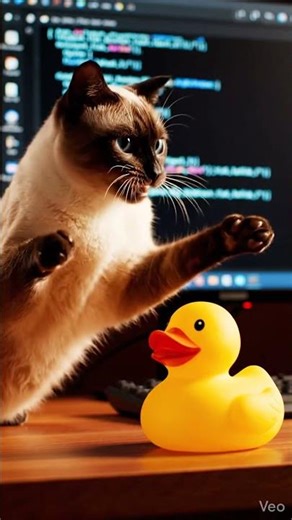 Rubber Duck Debugging 🦆💻 #coding #programmer #devlife