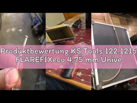 Produktbewertung KS Tools 122.1215 FLAREFIXeco 4,75 mm Universal-Bremsleitungs-Bördelgerät-Satz, 4-t