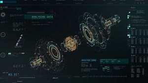 Futuristic Hud Interface HD Live Wallpaper For PC