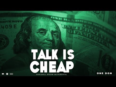 FREE [No Tags] Dancehall Riddim Instrumental (TALK IS CHEAP) 2025