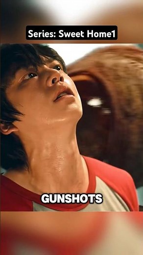 Monster Attack 👾👁️ #movieclip #movierecap #recap #viral #fyp #sweethome #moviereview