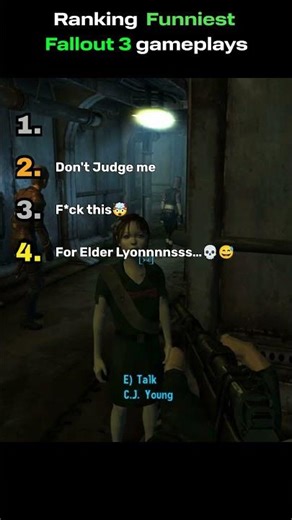 Funniest Fallout 3 gems 🤭