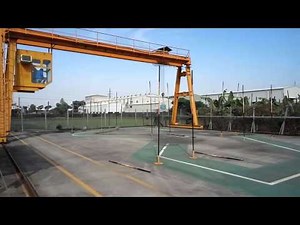 固定式起重機(天車)-術科第一站 -起重機操作(機外全場拍攝)