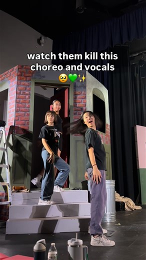 madeleine rupe🕺🏼 on Instagram: "as a choreographer, I feel like dance is kind of the musical theatre element that gets the least amount of spotlight. not with my students though. I try my hardest to create numbers that tell a story while giving my students fun moves to go along with it. Not to mention they have to sing and hold harmonies while doing it😮‍💨 These kids are some of the most hardest working students I know and that’s all I could ever ask from them. Not perfect technique or perfec