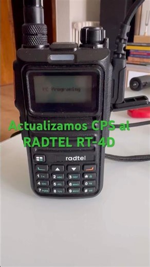 Actualizamos CPS al RADTEL RT-4D.