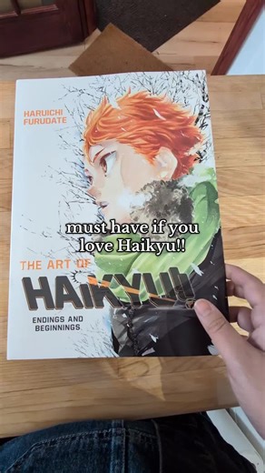 The manga may be over and the wait for the new movie continues… but this Haikyu!! art book keeps our hearts (and shelves) full. available instore and online at dottedlines.ca #haikyu #artbook #mangacollection #manga #anime