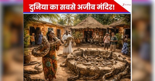 अजगरों का ‘प्रेसिडेंट हाउस’! बेनिन का वो रहस्यमयी मंदिर जहां सांपों को मिलता है VIP ट्रीटमेंट