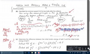 3.9K views · 22 reactions | CIE AS Level Physics Paper 2 (9702/22) March 2019 exam question 3 part B (2 marks) full solutions. LIKE & SHARE! | The Maths Centre | Facebook