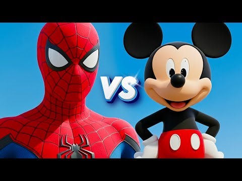 SPIDER-MAN VS MICKEY MOUSE - EPIC SUPERHEROES BATTLE #1