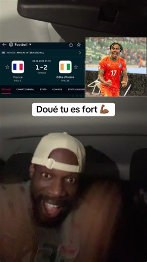 Victoire 2-1 contre la France 🇫🇷 #cotedivoiretiktok🇨🇮 #pourtoi #france