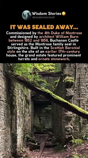 THE SCOTTISH BARONIAL RUIN OF BUCHANAN
