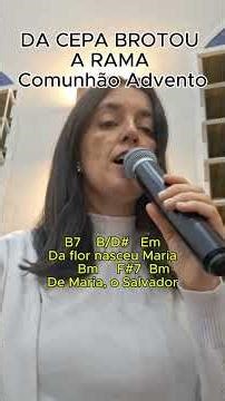 DA CEPA BROTOU A RAMA - Juliana Ramos - cifrada #musica #músicacristã #novenadenatal