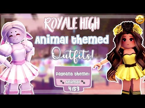 🌸8 Royale high Animal Themed Outfits!