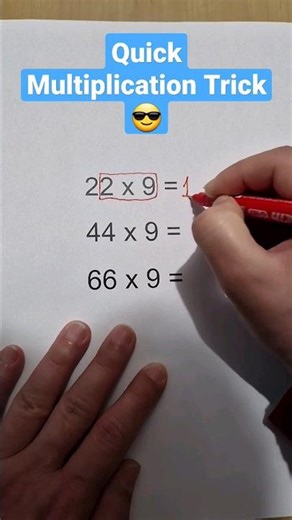 Multiplication Tricks To Make Mathematics Fun and Easy 😉 #math #multiplication