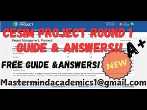 CESIM PROJECT WALKTHROUGH & ANSWERS [2025]