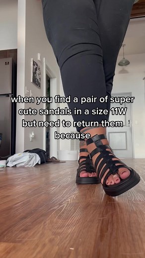 Wide Fit Gladiator Sandals for Plus Size Women