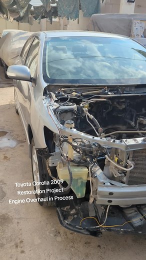 Toyota Corolla 2009 Engine Overhaul Restoration Project