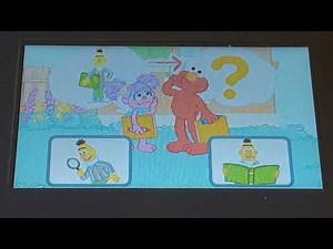 V reader Sesame Street The Happy Scientists Reading Games Part 3