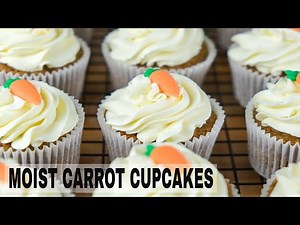 How to Make Moist Carrot Cupcakes | Carrot Cupcakes