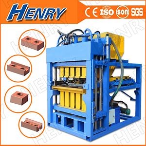 [Hot Item] Hr4-10 Automatic Clc Soil Interlocking Brick Machine Line Clay Brick Machine with Big Production Capacity