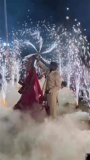 🔥 Fanwheel Entry | Pyro Effects | Dry Ice Cloud | Wedding Highlight