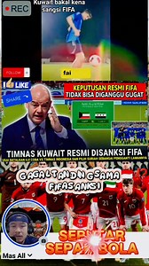 FIFA SANGSI KERAS 🇰🇼 merugikan sebelah pihak ucap persiden FIFi🔥🇲🇨🇲🇨🇲🇨🇲🇨 #playerlist #footballinspired #gamedaystyle #espn #videogame #spookyseason #motorcycleprat #halloweentheme #tailgating #halloweenevent #radio #realmadrid #Asia #fbpro #semuaorang #reels #jangkualuas #sorotan #fyp #asia #sepakbola #musiclive #psg #Ledendarsi #reels #viral #memtorship #sorotanpublik | Mas All