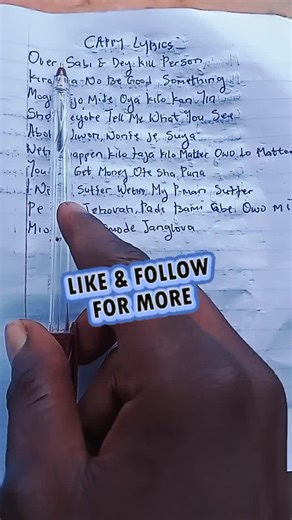 ● CAPPY LYRICS ● on TikTok