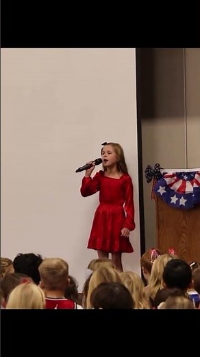 Claire Crosby - National Anthem (11 years old - 2023)
