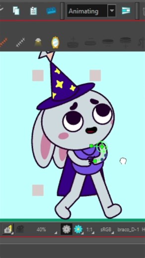 Speed Animation Walk Cycle in Love #animation #2danimation