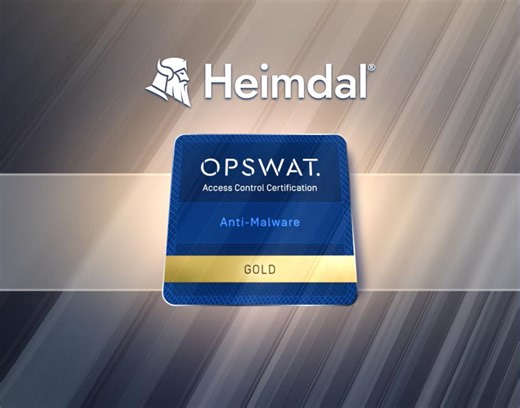 Heimdal Achieves OPSWAT Gold Certification for Anti-Malware