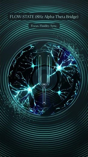 Enter the Deep Work Zone 🌊 | Flow-State 8Hz Binaural Sync