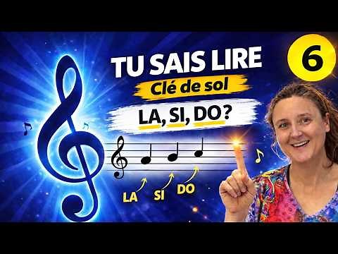 apprendre clé de sol