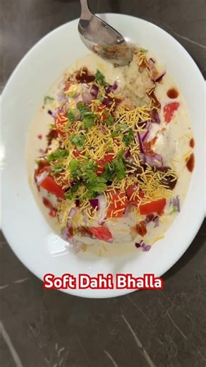Soft Dahi Bhalla #shorts #food